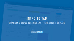 Branding Viewable Display - Creative Formats