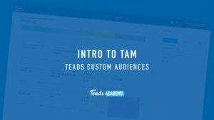 Teads Custom Audiences