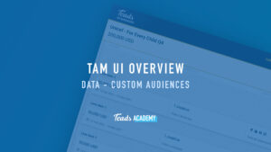 Data - Custom Audiences