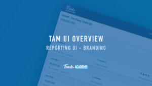 Reporting UI - Branding